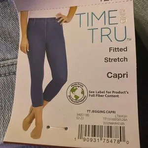 Time and hot sale tru jeggings capri